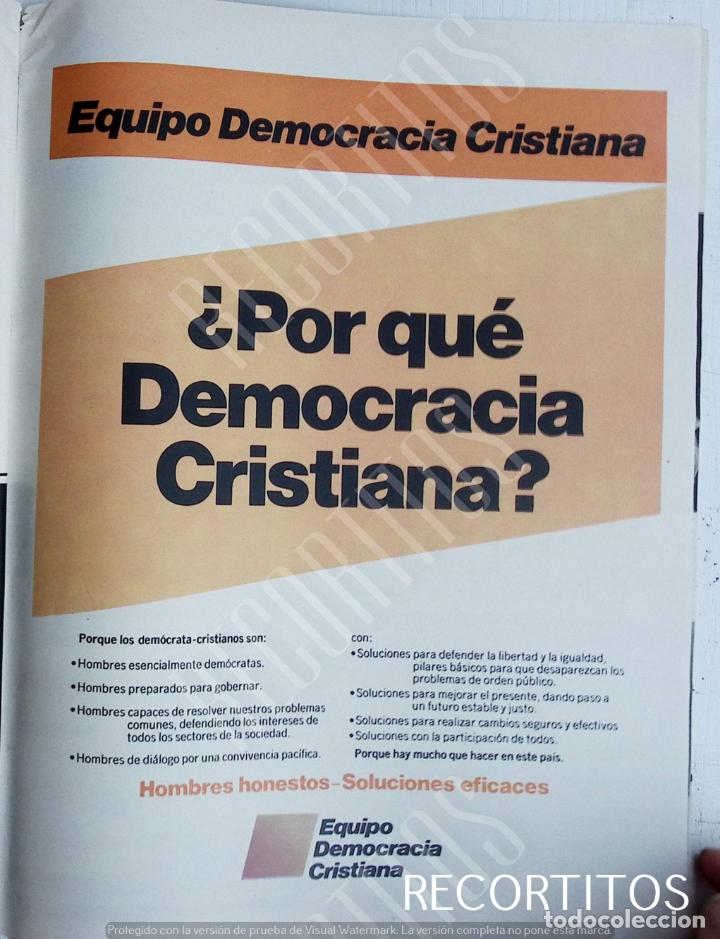 Collezionismo di Riviste e Giornali: democracia cristiana publicidad