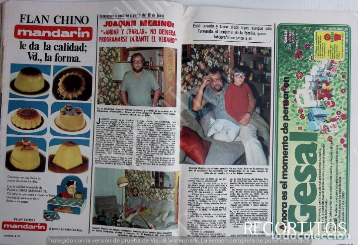 Collezionismo di Riviste e Giornali: joaquin merino anuncio gesal flan chino mandarino
