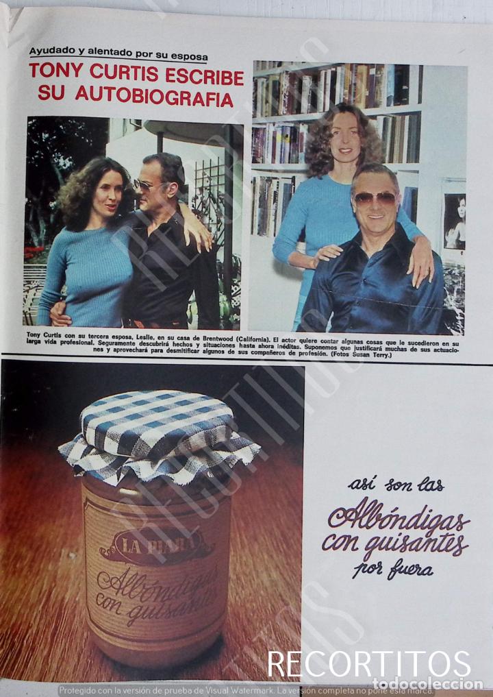 Collection Magazines and Newspapers: tony curtis albondigas la piara publicidad