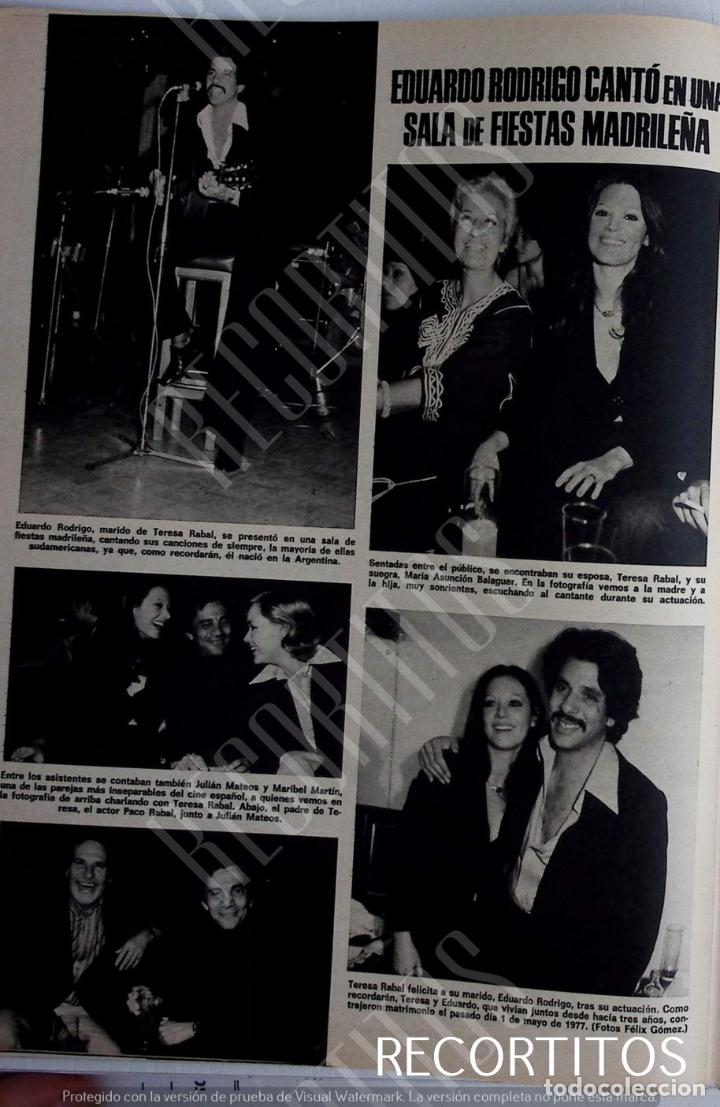 Collection Magazines and Newspapers: eduardo rodrigo teresa rabal paco asuncion balaguer