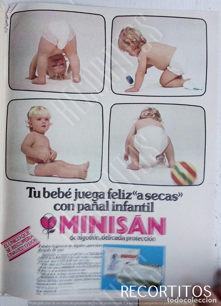 Collection Magazines and Newspapers: MINISAN PA&Ntilde;ALES ANUNCIO PUBLICIDAD