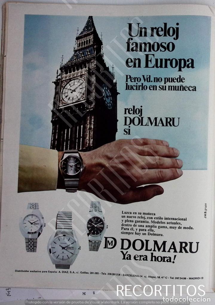 Collection Magazines and Newspapers: dolmaru reloj anuncio publicidad