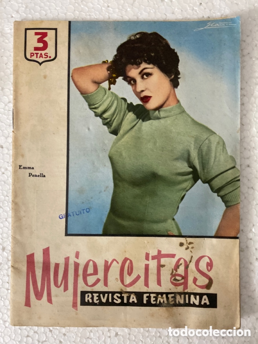 Coleccionismo de Revistas y Peri&oacute;dicos: MUJERCITAS REVISTA FEMENINA #43 1960 &laquo;MUY MUY RARO&raquo;