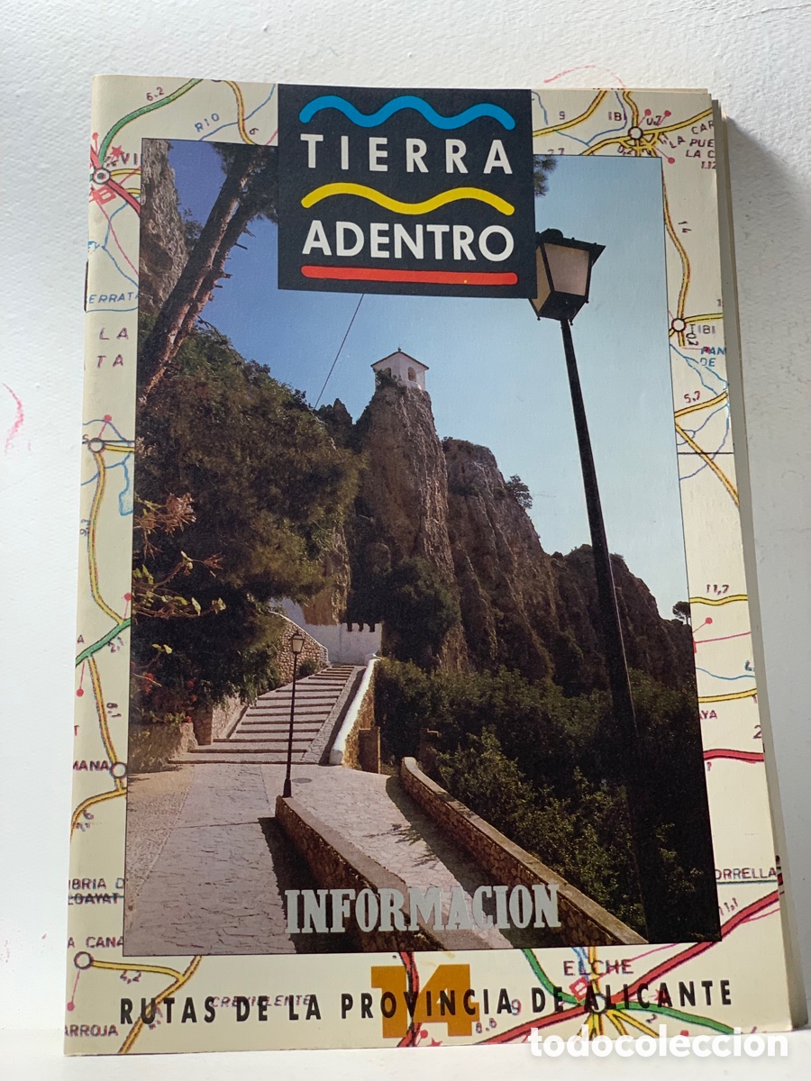 Coleccionismo de revistas y peri&oacute;dicos: TIERRA ADENTRO RUTAS DE LA PROVINCIA DE ALICANTE &middot;&middot;&middot;ENTRE MONTA&Ntilde;AS