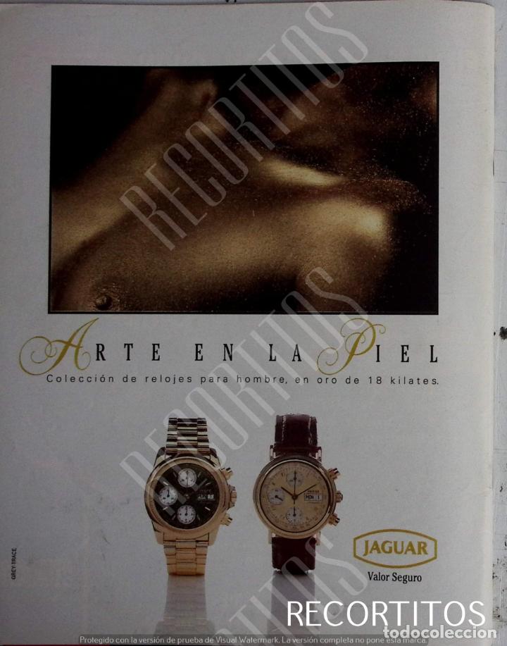 Coleccionismo de Revistas y Peri&oacute;dicos: JAGUAR RELOJ ANUNCIO