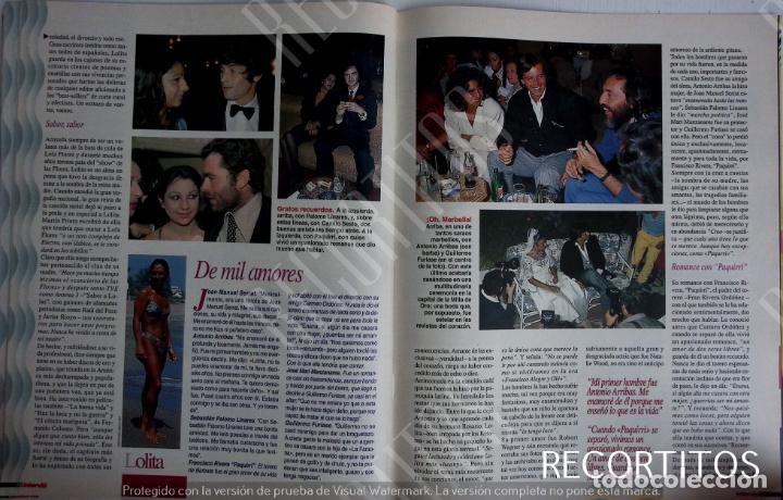 Collection Magazines and Newspapers: LOLITA FLORES PAQUIRRI CAMILO SESTO LOLA FLORES