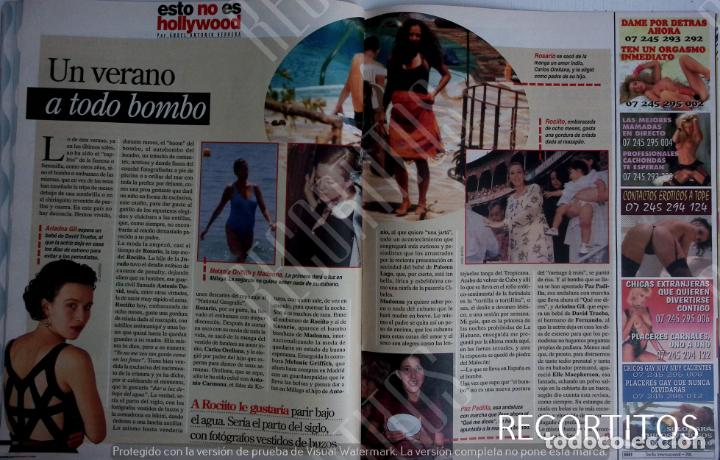 Coleccionismo de Revistas y Peri&oacute;dicos: ROSARIO FLORES MADONNA ROCIO CARRASCO MELANIE GRIFFITH