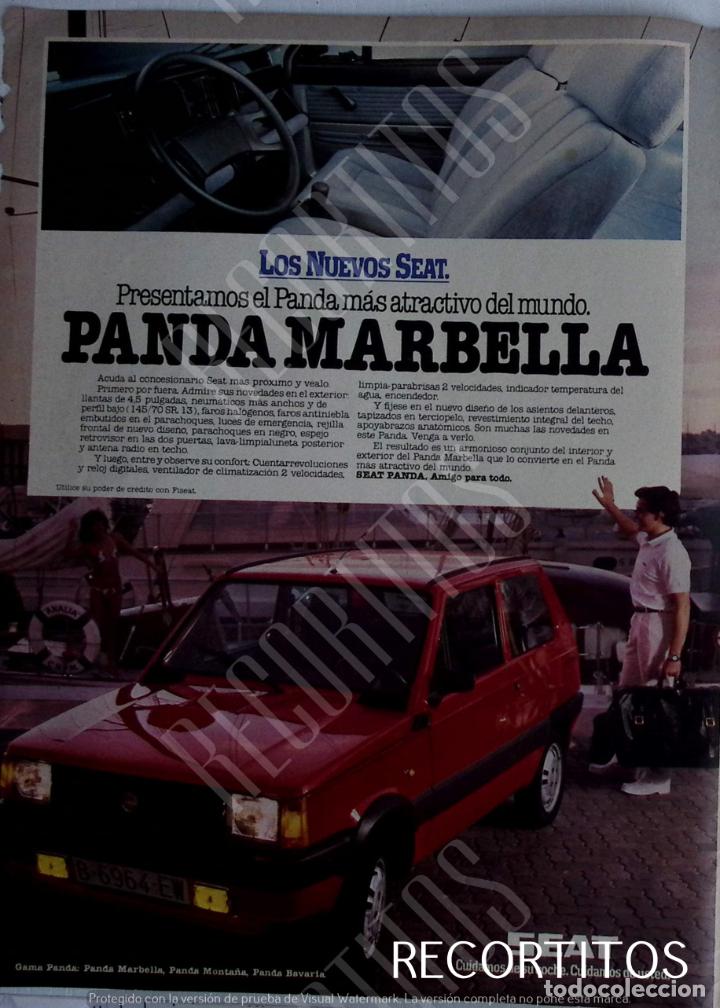 Coleccionismo de revistas y peri&oacute;dicos: SEAT MARBELLA ANUNCIO PUBLICIDAD