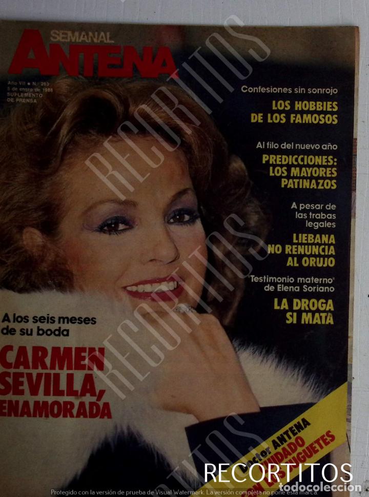 Collezionismo di Riviste e Giornali: RECORTE PORTADA CARMEN SEVILLA