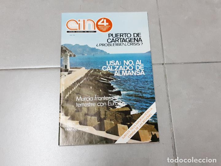 Coleccionismo de Revistas y Peri&oacute;dicos: Revista. Cin4, c&aacute;maras de comercio Murcia-Cartagena-Albacete-Lorca