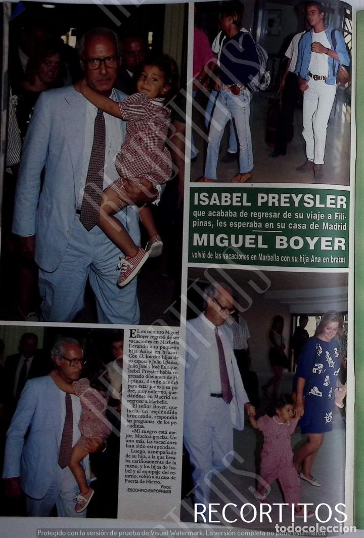 Coleccionismo de Revistas y Peri&oacute;dicos: ISABEL PREYSLER MIGUEL BOYER