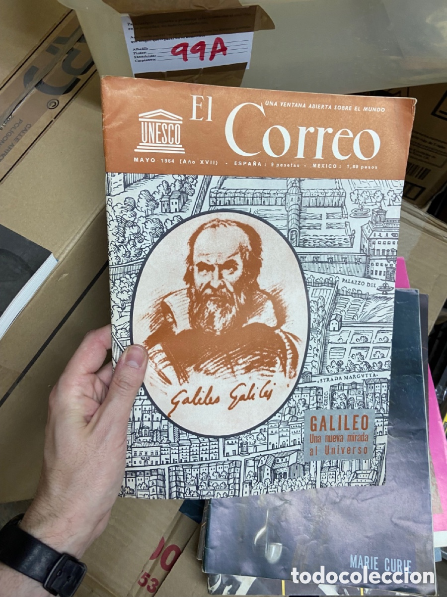 Coleccionismo de Revistas y Peri&oacute;dicos: 99A revista El Correo Unesco. Mayo 1964. GALILEO 'nis Una nueva mirada al Universo