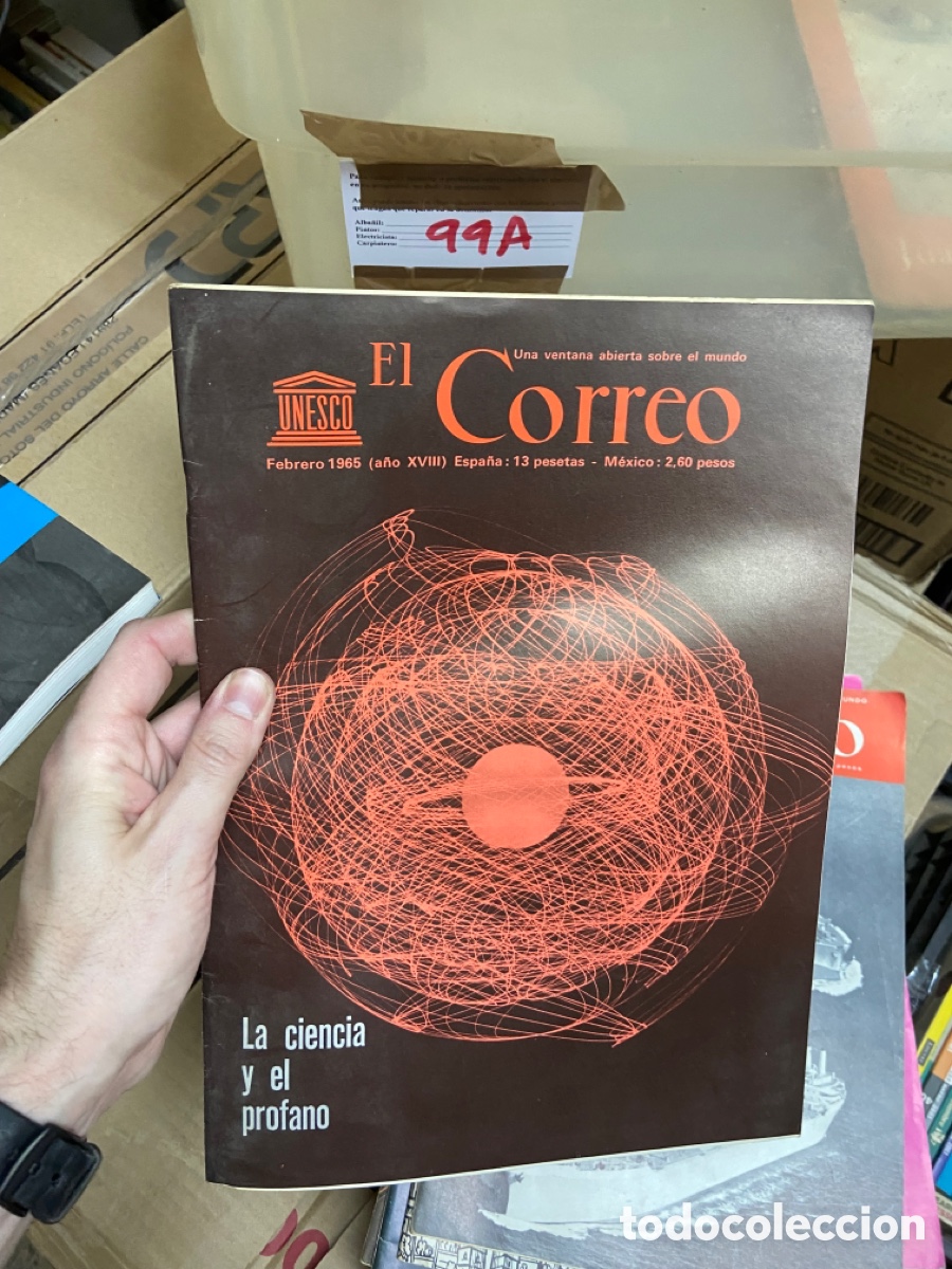 Collezionismo di Riviste e Giornali: 99A revista El Correo Unesco. Febrero 1965. La ciencia y el profano