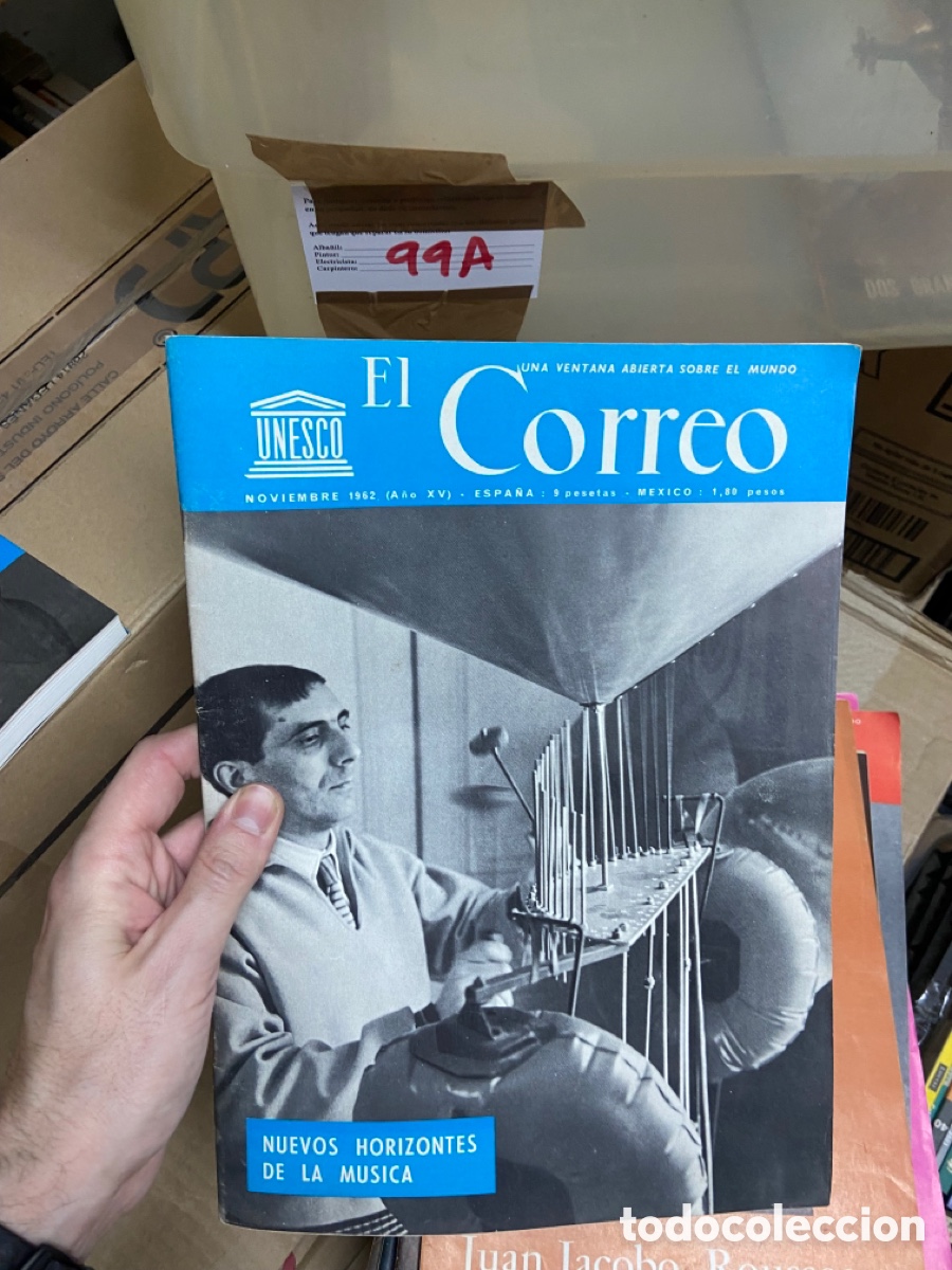 Collezionismo di Riviste e Giornali: 99A revista El Correo Unesco. Noviembre 1962, NUEVOS HORIZONTES DE LA MUSICA