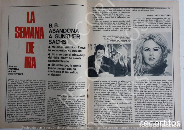 Coleccionismo de Revistas y Peri&oacute;dicos: GUNTHER SACHS BRIGITTE BARDOT