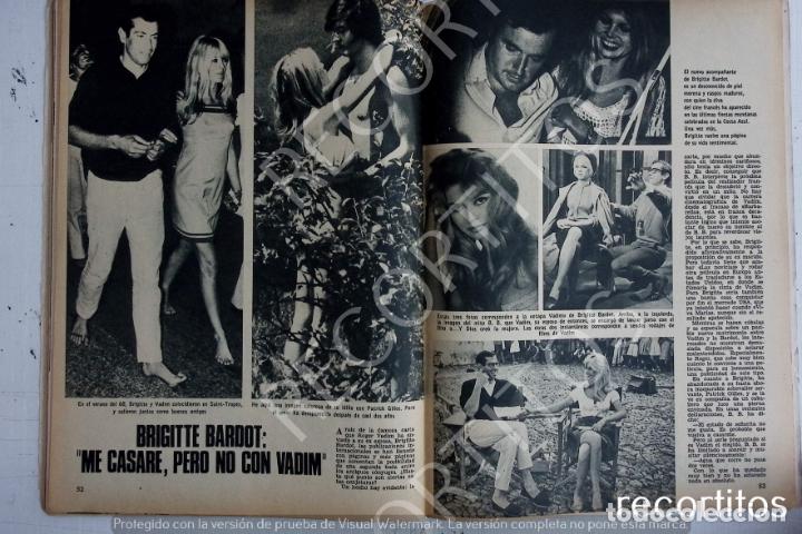 Collezionismo di Riviste e Giornali: BRIGITTE BARDOT ROGER VADIM