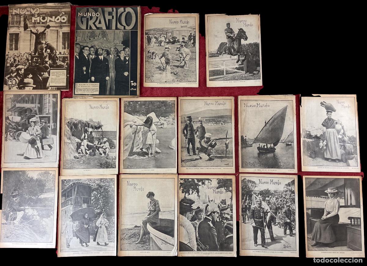 Coleccionismo de Revistas y Peri&oacute;dicos: NUEVO MUNDO (18 UDS). ESPA&Ntilde;A. 1932