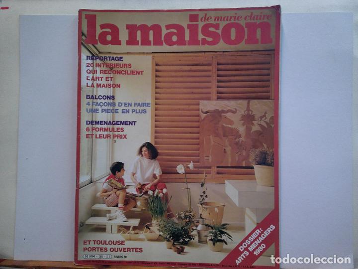 Coleccionismo de revistas y peri&oacute;dicos: LA MAISON DE MARIE CLAIRE. REPORTAGE. 20 INTERIEURS QUI RECONCILIENT L'ART ET LA MAISON. MARS 80