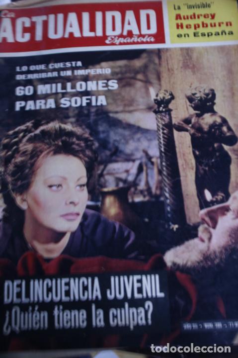 Coleccionismo de Revistas y Peri&oacute;dicos: LOS SANTOS DE MAIMONA SOFIA LOREN KRUSCHEF GRETA GARBO AUDREY HEPBURN SALVADOR DALI SORAYA 1963