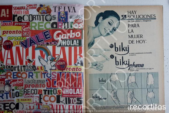 Coleccionismo de revistas y peri&oacute;dicos: BIKY FAJA LENCERIA ANUNCIO PUBLICIDAD