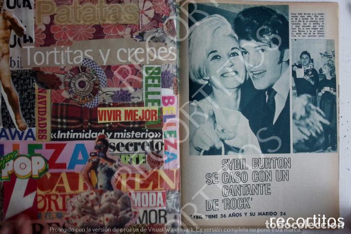 Coleccionismo de revistas y peri&oacute;dicos: SYBIL BURTON RICHARD