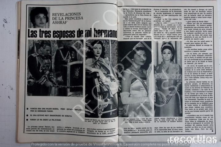 Coleccionismo de revistas y peri&oacute;dicos: LA PRINCESA ASHRAF FARAH DIBA SORAYA FAWZIA