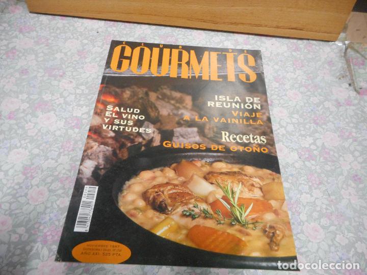 Coleccionismo de revistas y peri&oacute;dicos: CLUB DE GOURMETS. SALUD EL VINO Y SUS VIRTUDES.