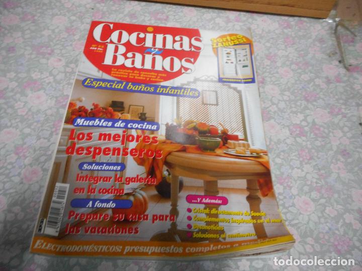 Coleccionismo de revistas y peri&oacute;dicos: COCINAS Y BA&Ntilde;OS. LOS MEJORES DESPENSEROS.