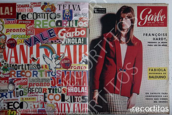 Coleccionismo de revistas y peri&oacute;dicos: RECORTE PORTADA Y REPORTAJE FRANCOISE HARDY