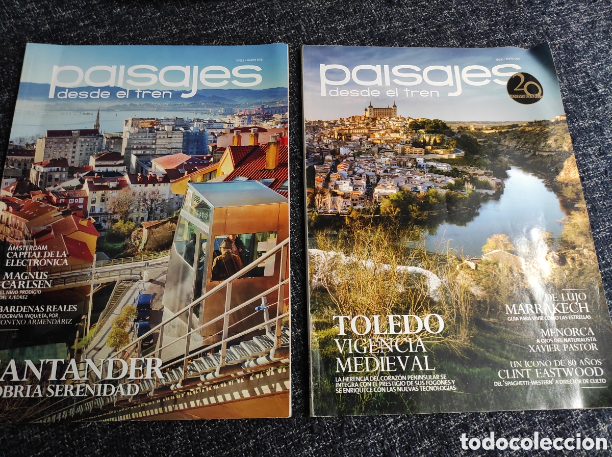 Collection Magazines and Newspapers: REVISTA PAISAJES DESDE EL TREN N&ordm; 242 Y 246 - SANTANDER - TOLEDO