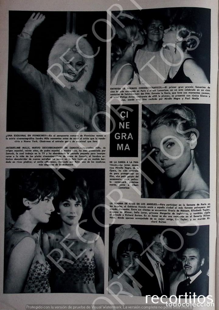 Sammeln von Zeitschriften und Zeitungen: elizabeth taylor liz richard burton sandra milo jacqueline mills