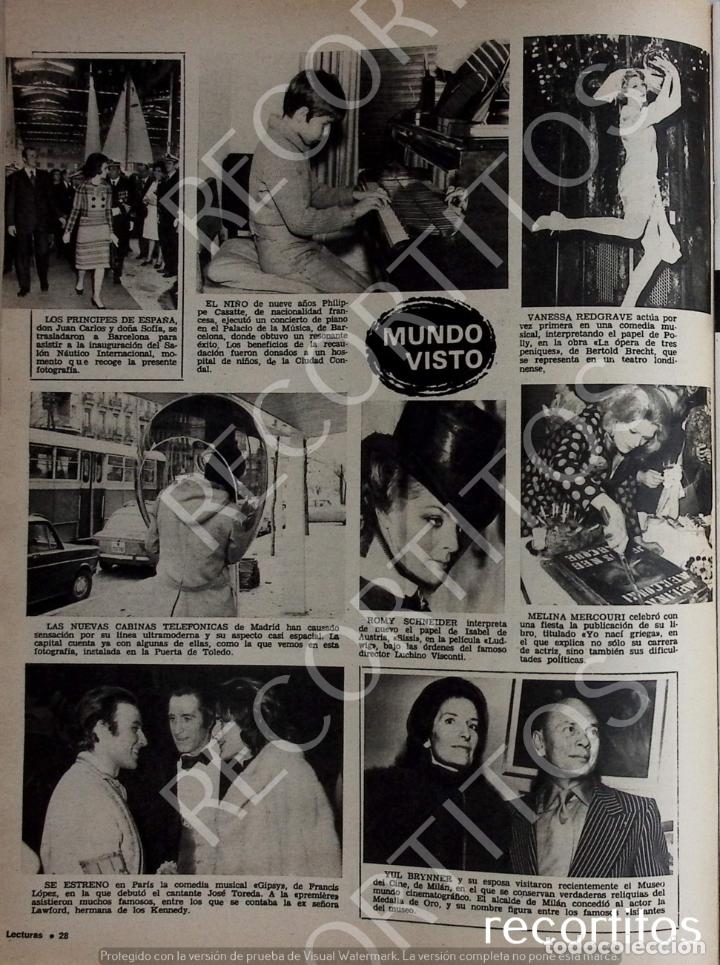 Coleccionismo de Revistas y Peri&oacute;dicos: vanessa redgrave romy schneider yul brynner melina mercouri