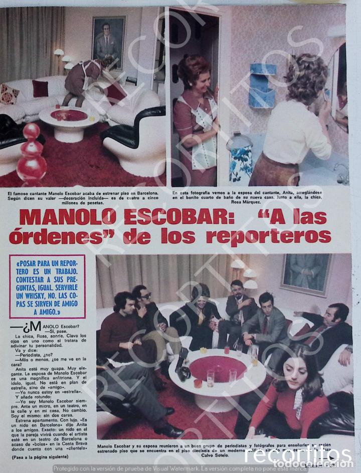 Coleccionismo de Revistas y Peri&oacute;dicos: manolo escobar