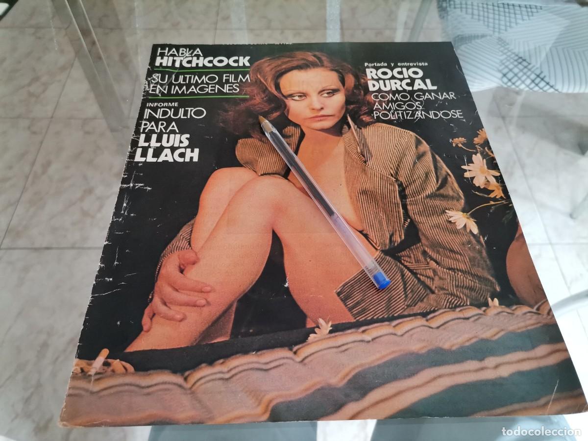 Coleccionismo de Revistas y Peri&oacute;dicos: ROC&Iacute;O DURCAL RECORTE REVISTA 1976