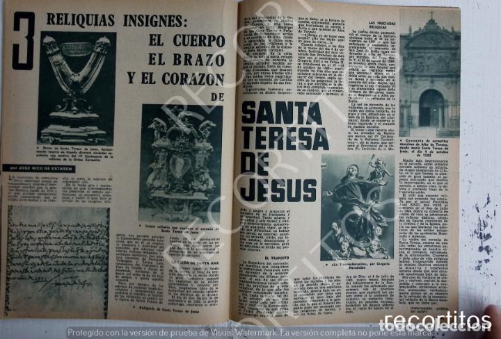 Coleccionismo de Revistas y Peri&oacute;dicos: LAS RELIQUIAS DE SANTA TERESA DE JESUS