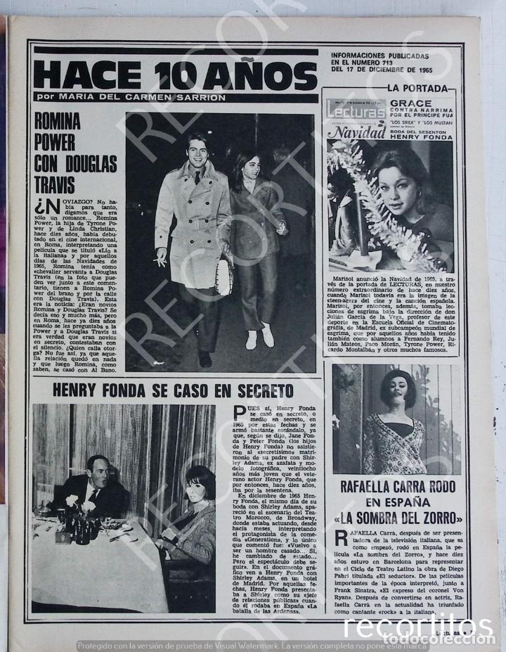 Coleccionismo de Revistas y Peri&oacute;dicos: rafaella carra raffaella romina power douglas travis marisol henry fonda