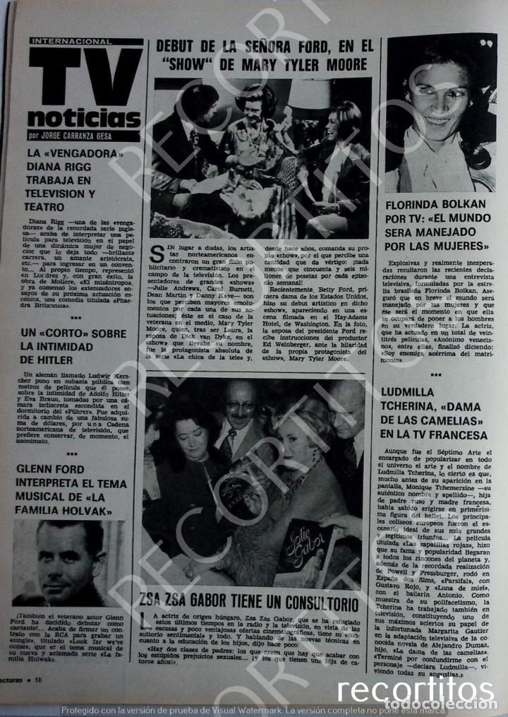 Collezionismo di Riviste e Giornali: mary tyler moore betty ford zsa zsa gabor glenn ford florinda bolkan diana rigg