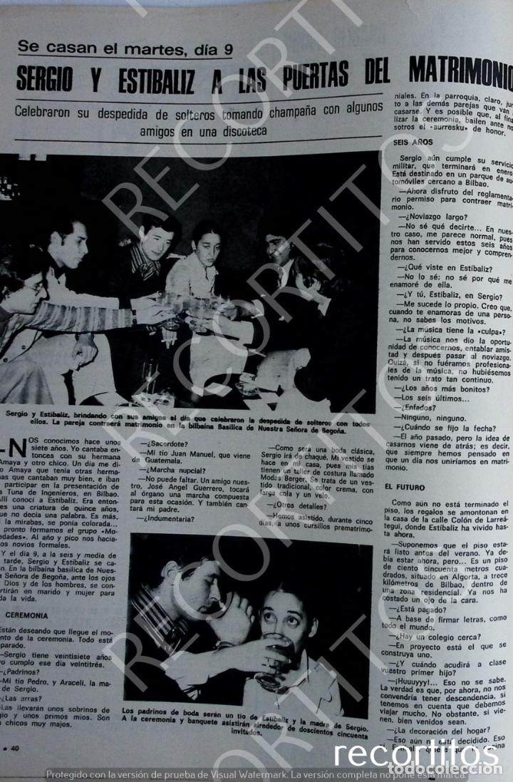 Coleccionismo de Revistas y Peri&oacute;dicos: SERGIO Y ESTIBALIZ MOCEDADES EL CONSORCIO