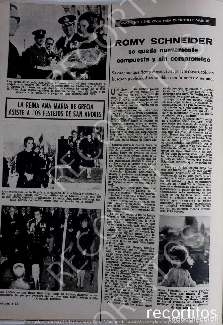 Coleccionismo de Revistas y Peri&oacute;dicos: romy schneider ana maria de grecia