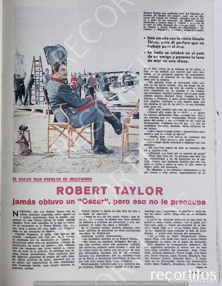 Coleccionismo de Revistas y Peri&oacute;dicos: robert taylor