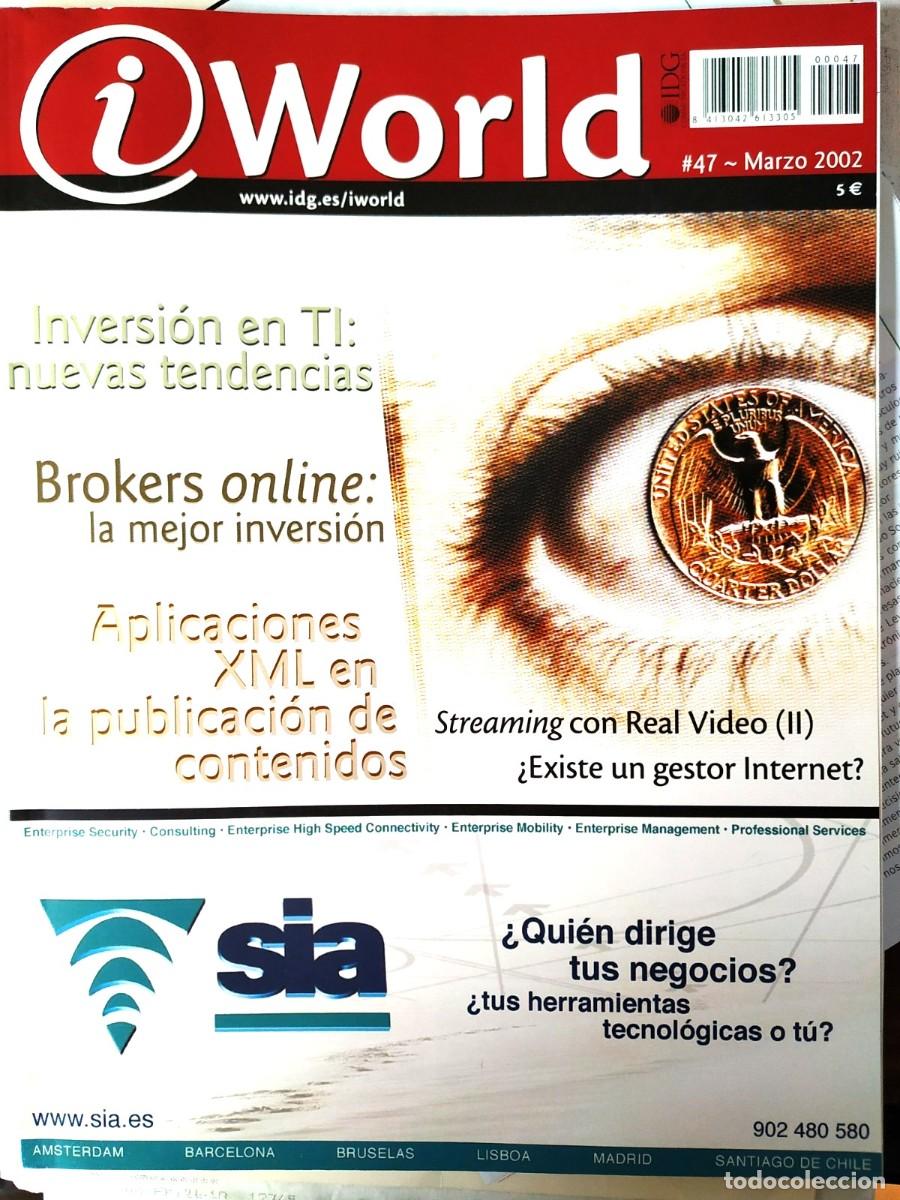 Coleccionismo de Revistas y Peri&oacute;dicos: INTERNET WORLD, N&Uacute;M. 47, MARZO 2002 - COMO NUEVA