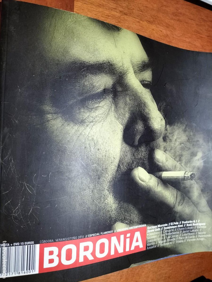 Coleccionismo de Revistas y Peri&oacute;dicos: BORONIA. ESPECIAL FLAMENCO. OTO&Ntilde;O 2010. ENRIQUE MORENTE. BUEN ESTADO. R&Uacute;STICA.