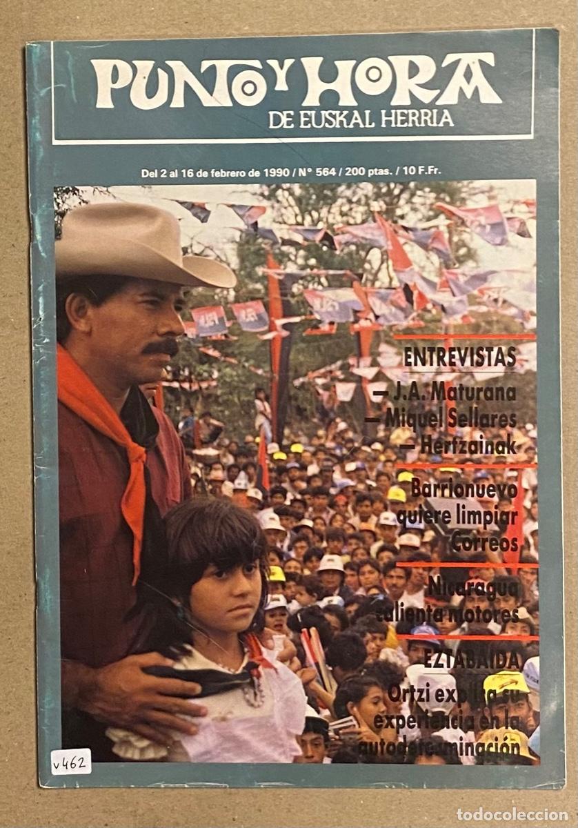 Sammeln von Zeitschriften und Zeitungen: PUNTO Y HORA DE EUSKAL HERRIA N&deg; 564 (1988). VER SUMARIO EN FOTOGRAF&Iacute;AS.