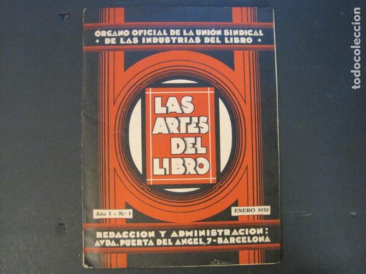 Collection Magazines and Newspapers: LAS ARTES DEL LIBRO-NUMERO 1-ENERO 1932-REVISTA ANTIGUA-VER FOTOS-(V-24.291)