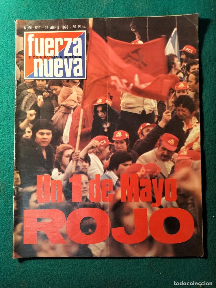 Coleccionismo de Revistas y Peri&oacute;dicos: Revista FUERZA NUEVA N 590. 29 de abril 1978