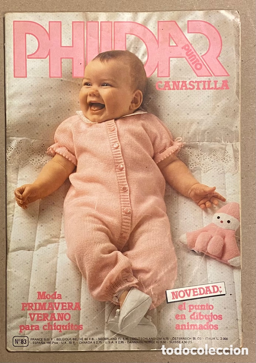 Collezionismo di Riviste e Giornali: PHILDAR PUNTO CANASTILLA N&deg; 83 (1981).