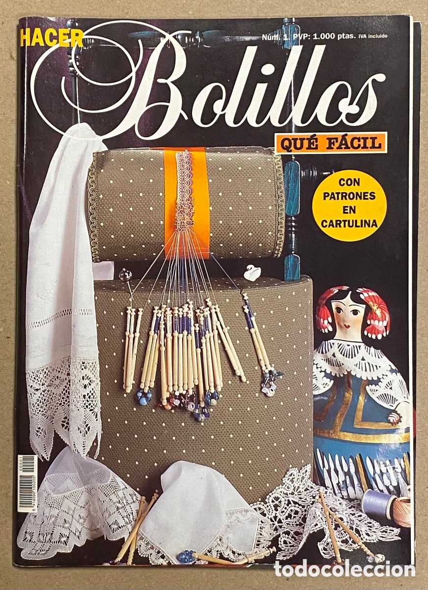 Sammeln von Zeitschriften und Zeitungen: GACER BOLILLOS QUE F&Aacute;CIL N&deg; 1. CON PATRONES EN CARTULINA.