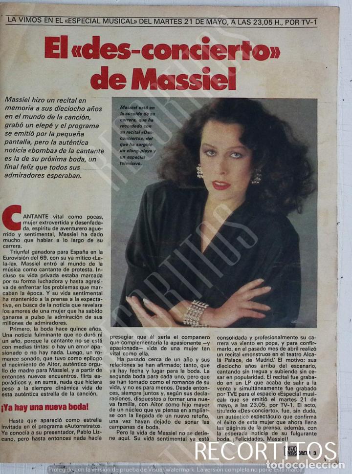 Coleccionismo de Revistas y Peri&oacute;dicos: MASSIEL