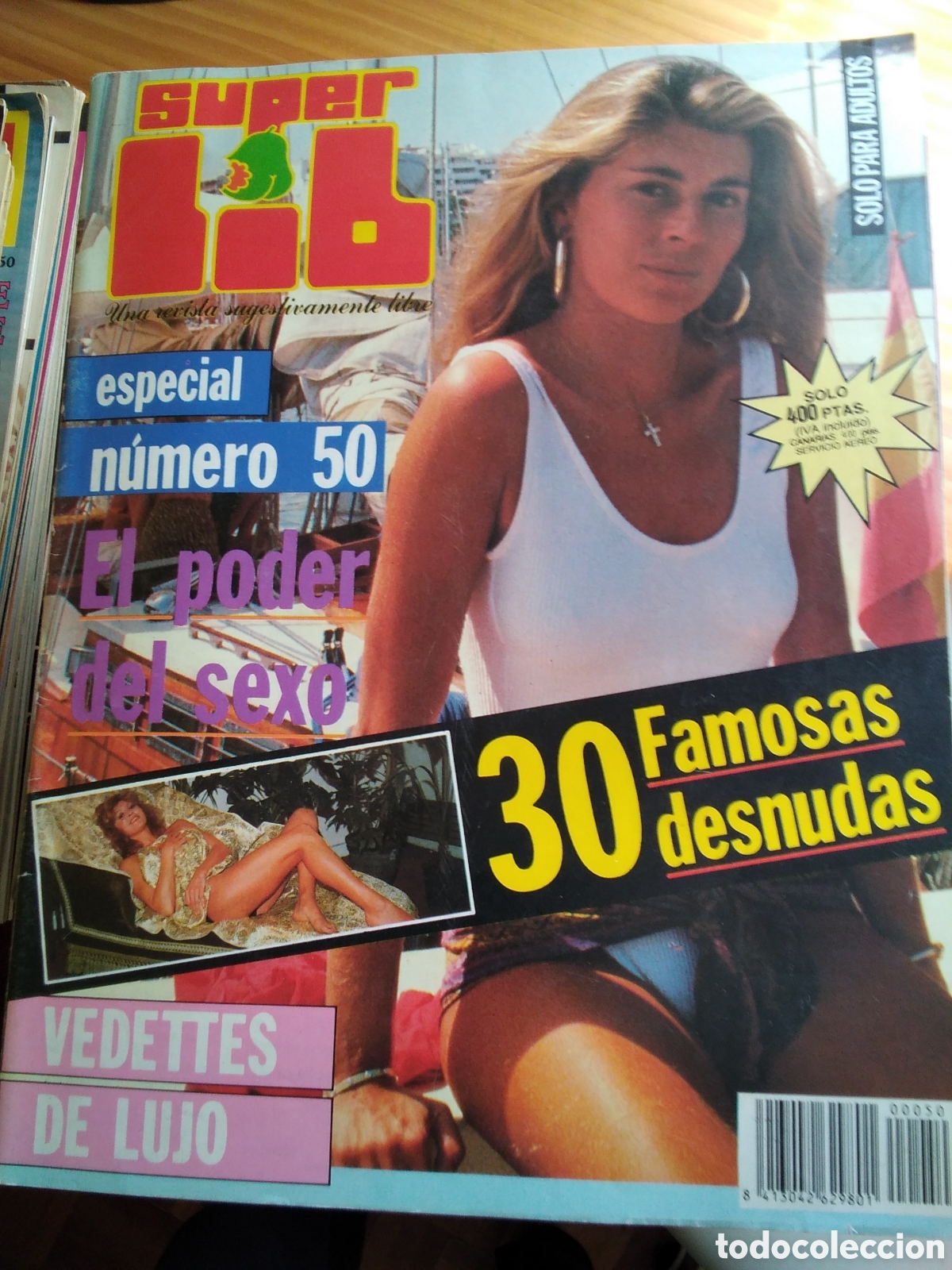 super lib revista erotica española 30 famosas d - Compra venta en  todocoleccion