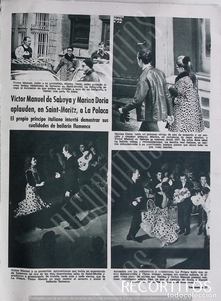 Coleccionismo de Revistas y Peri&oacute;dicos: VICTOR MANUEL DE SABOYA MARINA DORIA LA POLACA SAINT MORITZ